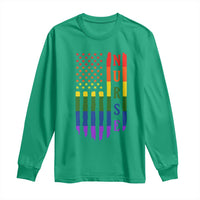 Rainbow RN Ally Pride Month Long Sleeve Shirt LGBTQ Healthcare Worker