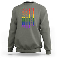 Rainbow RN Ally Pride Month Sweatshirt LGBTQ Healthcare Worker
