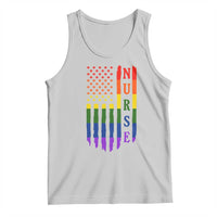 Rainbow RN Ally Pride Month Tank Top LGBTQ Healthcare Worker