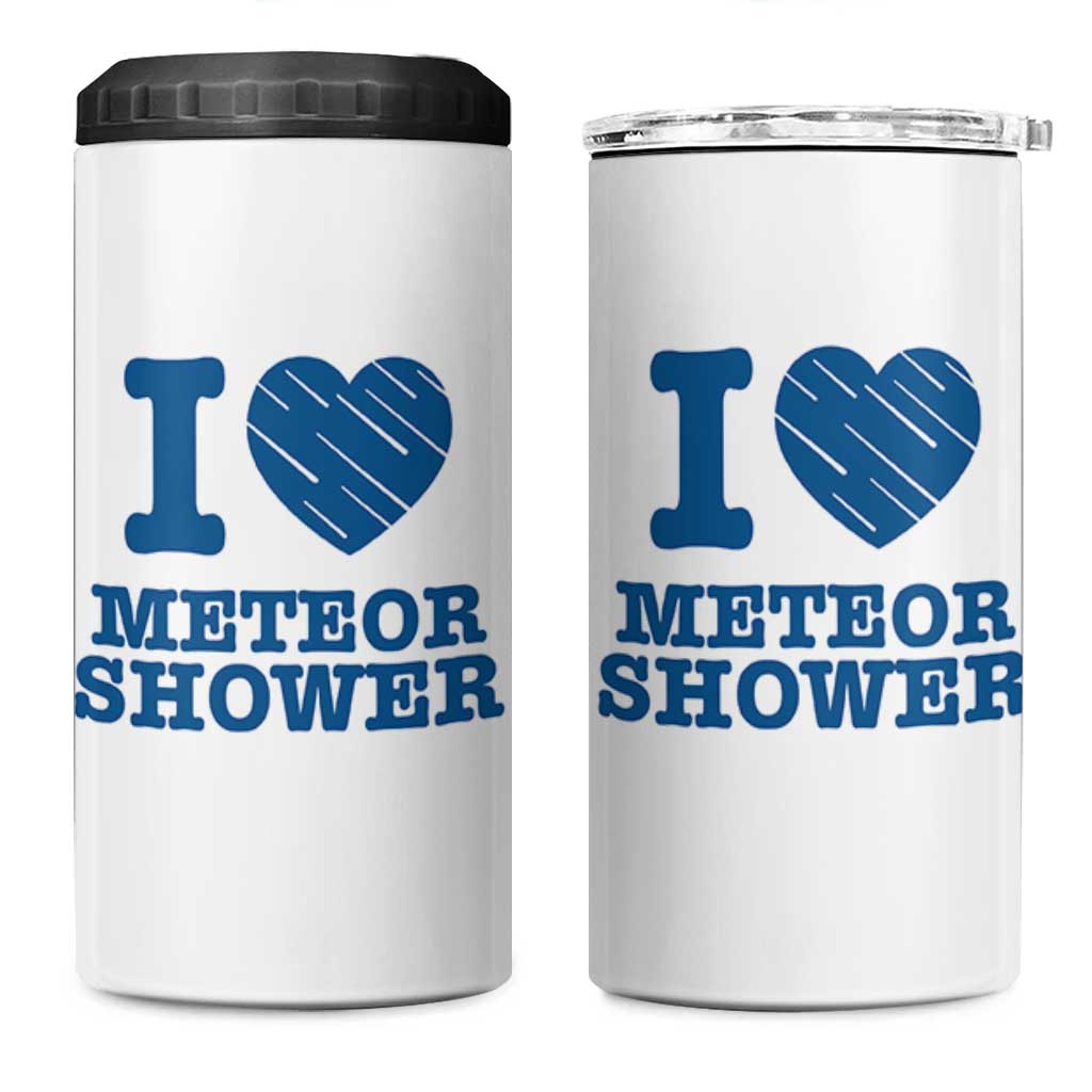 Meteor Shower Lover 4 in 1 Can Cooler Tumbler Astronomy Enthusiast Gift