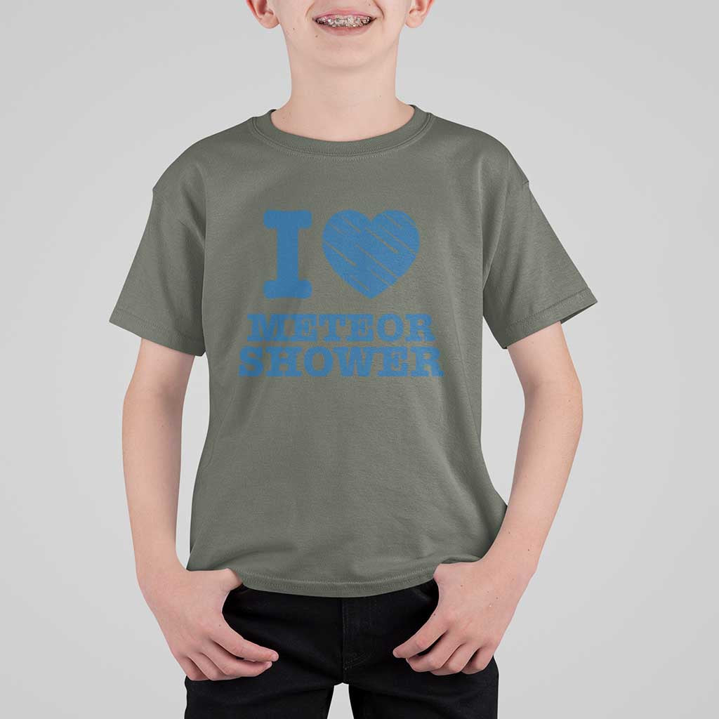 Meteor Shower Lover T Shirt For Kid Astronomy Enthusiast Gift