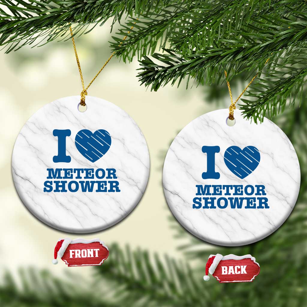 Meteor Shower Lover Ceramic Ornament Astronomy Enthusiast Gift
