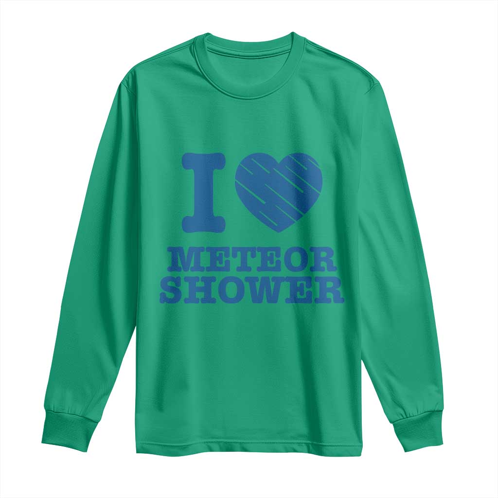 Meteor Shower Lover Long Sleeve Shirt Astronomy Enthusiast Gift