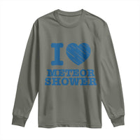 Meteor Shower Lover Long Sleeve Shirt Astronomy Enthusiast Gift