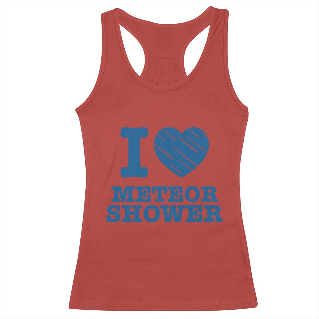 Meteor Shower Lover Racerback Tank Top Astronomy Enthusiast Gift