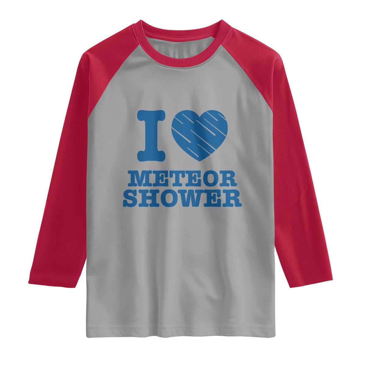 Meteor Shower Lover Raglan Shirt Astronomy Enthusiast Gift