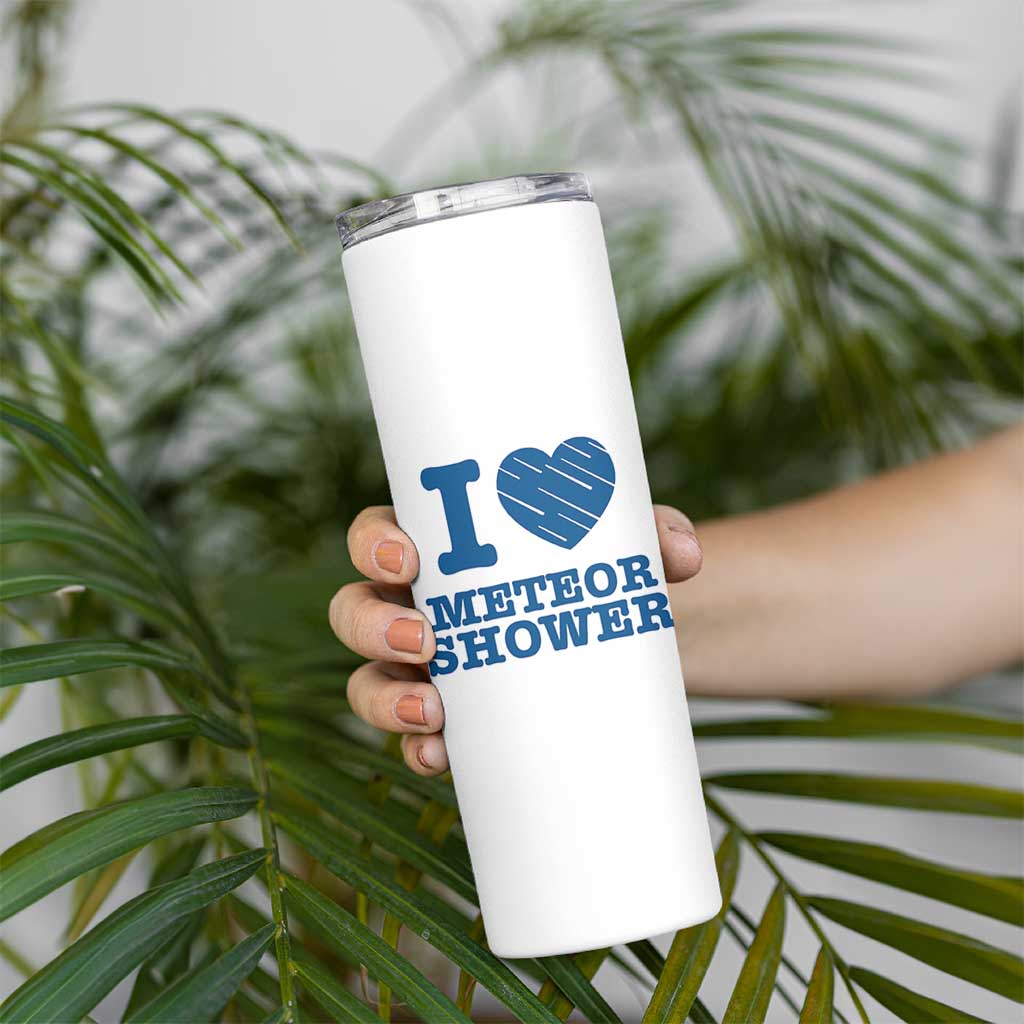 Meteor Shower Lover Skinny Tumbler Astronomy Enthusiast Gift