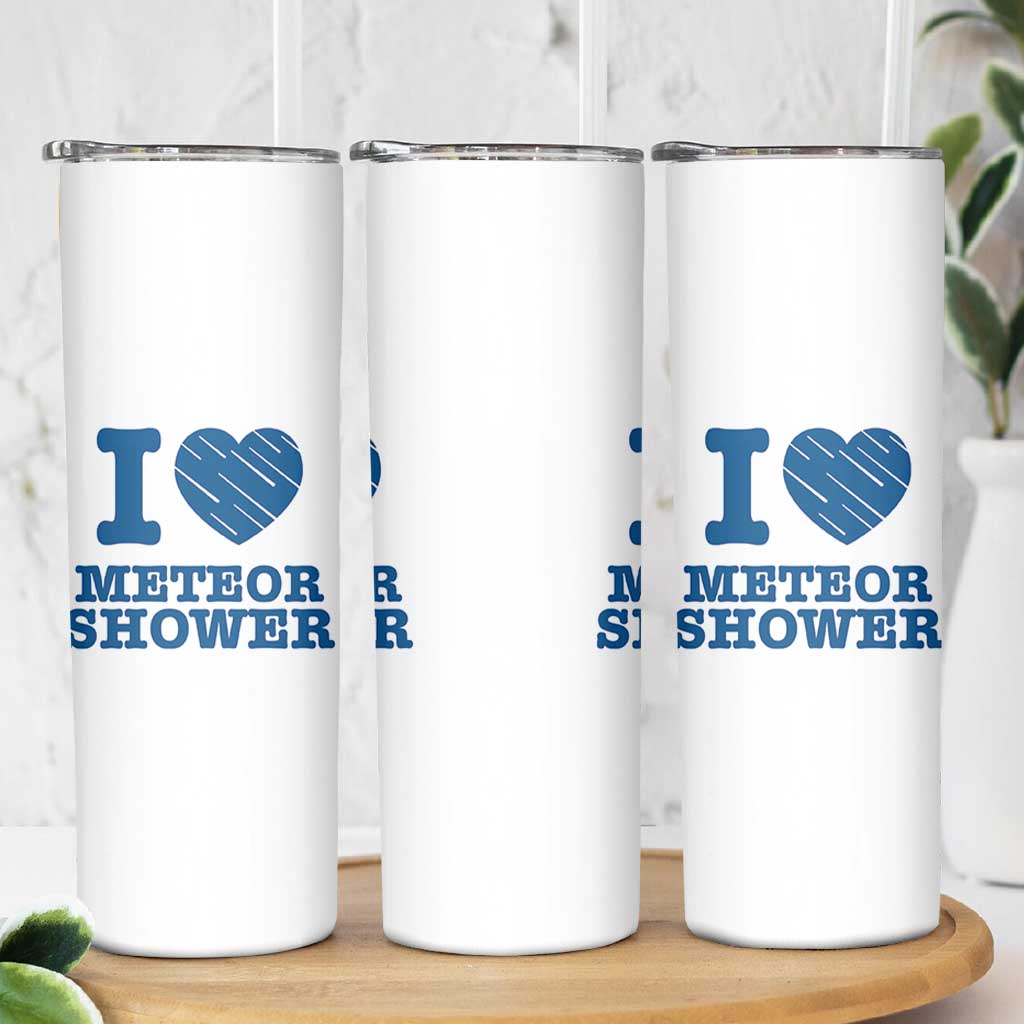 Meteor Shower Lover Skinny Tumbler Astronomy Enthusiast Gift