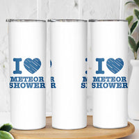 Meteor Shower Lover Skinny Tumbler Astronomy Enthusiast Gift