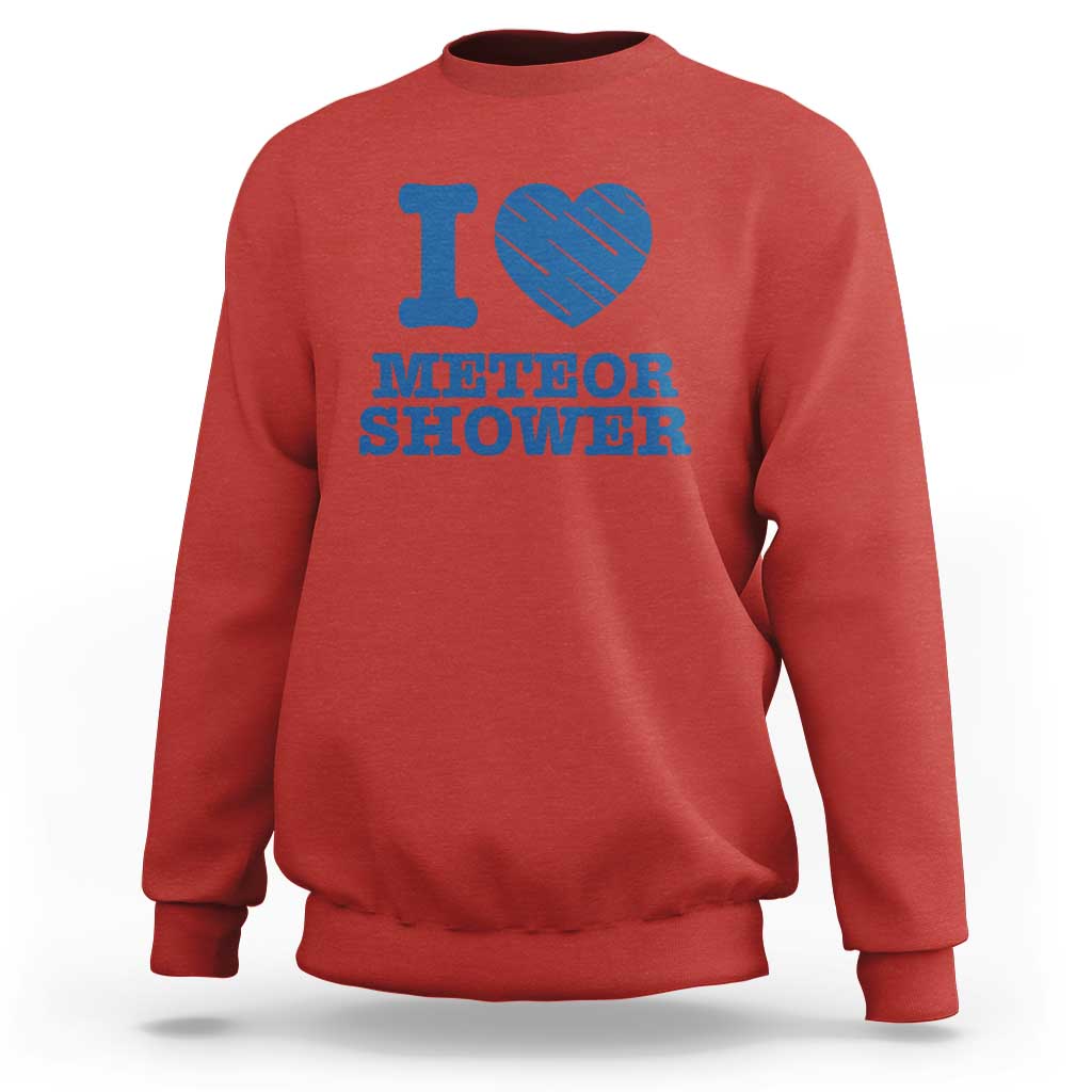 Meteor Shower Lover Sweatshirt Astronomy Enthusiast Gift