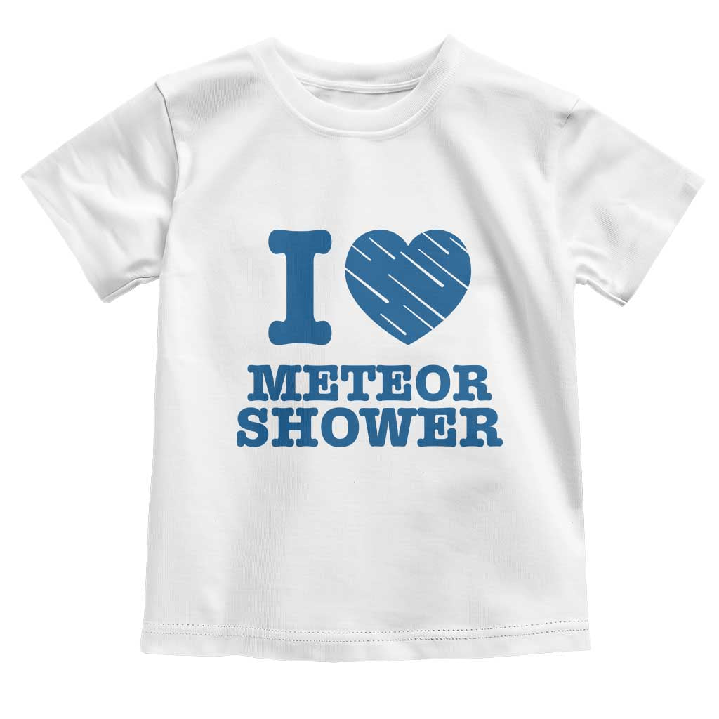 Meteor Shower Lover Toddler T Shirt Astronomy Enthusiast Gift