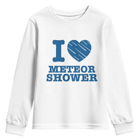 Meteor Shower Lover Youth Sweatshirt Astronomy Enthusiast Gift
