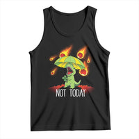 Dinosaur Meteor Shower Astronomy Humor Tank Top Not Today