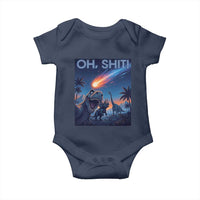 Funny Dinosaur Meteorite Baby Onesie Astronomy Lover Gift