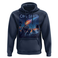 Funny Dinosaur Meteorite Hoodie Astronomy Lover Gift