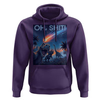 Funny Dinosaur Meteorite Hoodie Astronomy Lover Gift