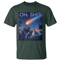 Funny Dinosaur Meteorite T Shirt Astronomy Lover Gift