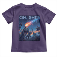 Funny Dinosaur Meteorite Toddler T Shirt Astronomy Lover Gift