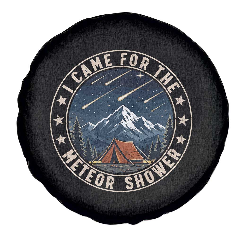 I Came For The Meteor Shower Spare Tire Cover Funny Astronomy Camping