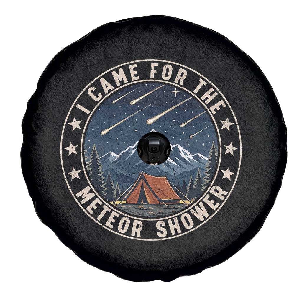 I Came For The Meteor Shower Spare Tire Cover Funny Astronomy Camping