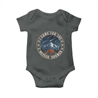 I Came For The Meteor Shower Baby Onesie Funny Astronomy Camping