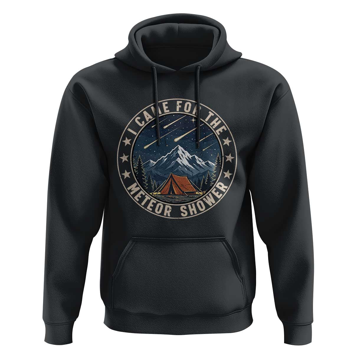 I Came For The Meteor Shower Hoodie Funny Astronomy Camping