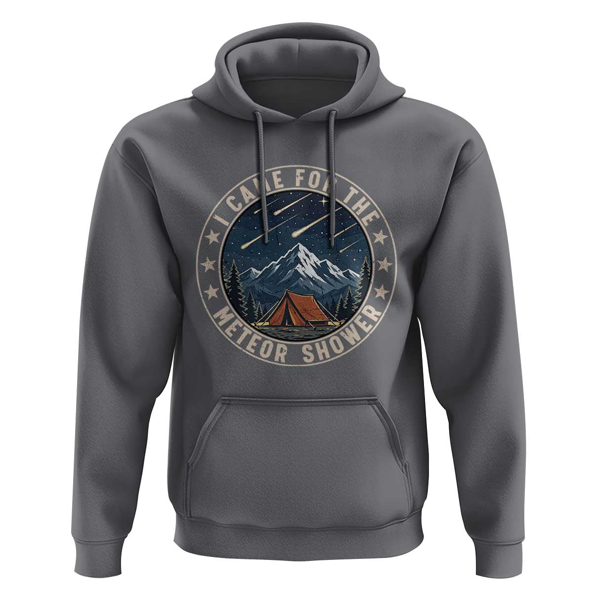 I Came For The Meteor Shower Hoodie Funny Astronomy Camping