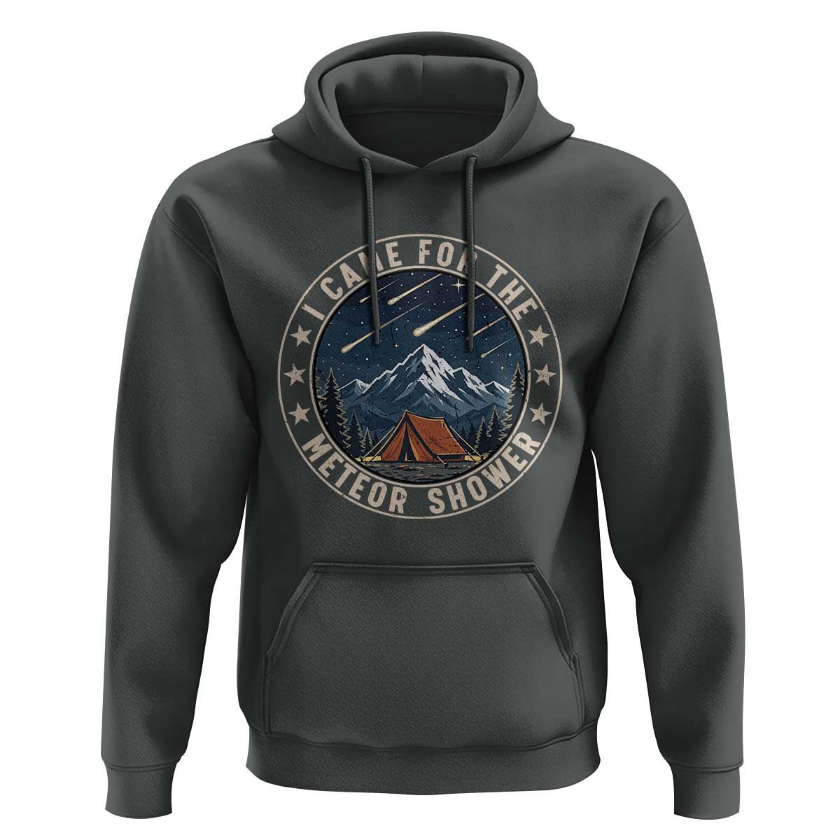 I Came For The Meteor Shower Hoodie Funny Astronomy Camping