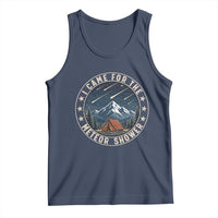 I Came For The Meteor Shower Tank Top Funny Astronomy Camping