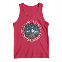 I Came For The Meteor Shower Tank Top Funny Astronomy Camping