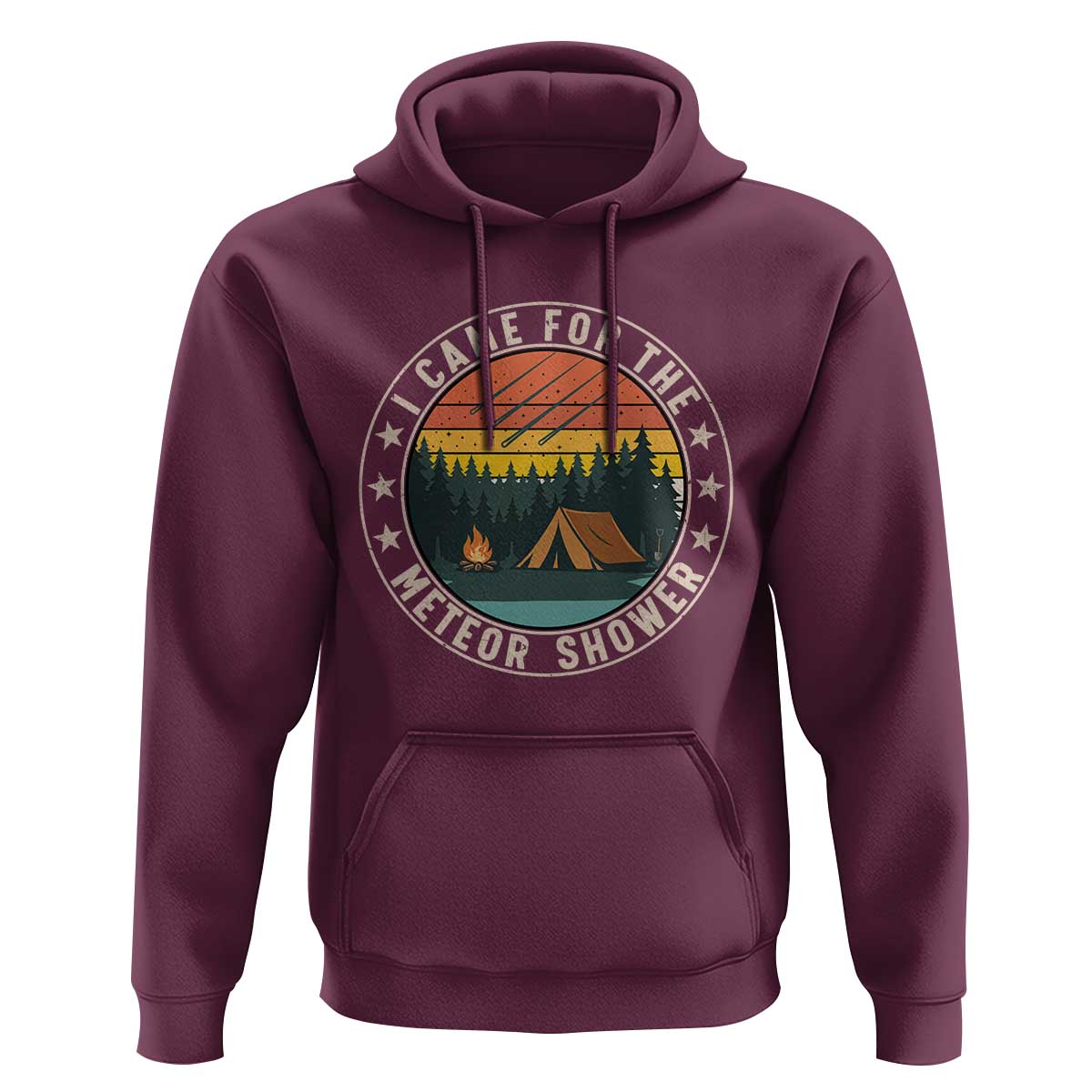 I Came For The Meteor Shower Hoodie Stargazer Camping Gift