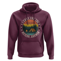I Came For The Meteor Shower Hoodie Stargazer Camping Gift