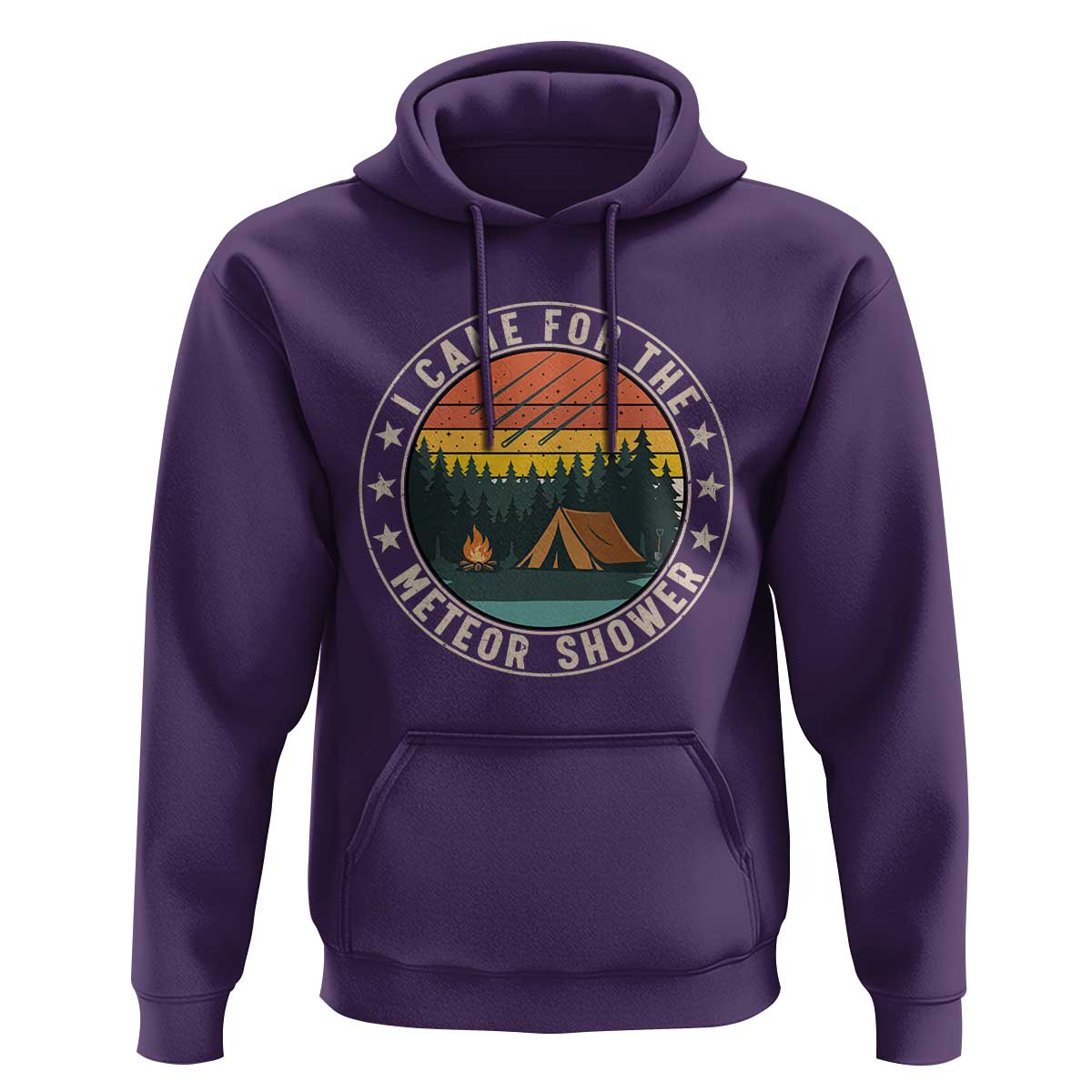 I Came For The Meteor Shower Hoodie Stargazer Camping Gift