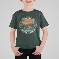 I Came For The Meteor Shower T Shirt For Kid Stargazer Camping Gift