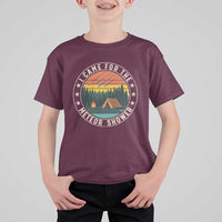 I Came For The Meteor Shower T Shirt For Kid Stargazer Camping Gift