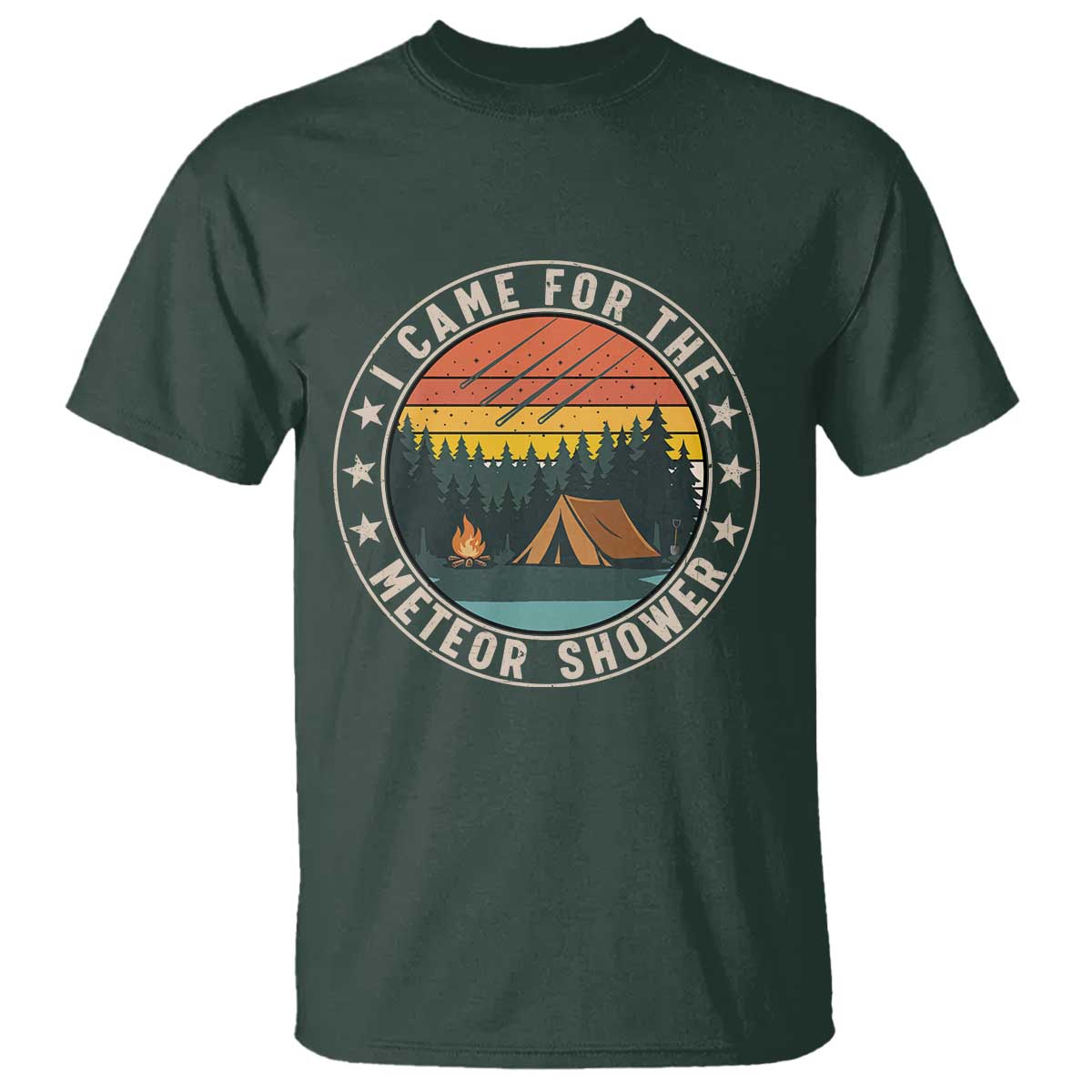 I Came For The Meteor Shower T Shirt Stargazer Camping Gift