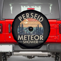 Perseid Meteor Shower Spare Tire Cover Vintage Astronomy Lover