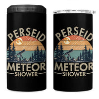Perseid Meteor Shower 4 in 1 Can Cooler Tumbler Vintage Astronomy Lover