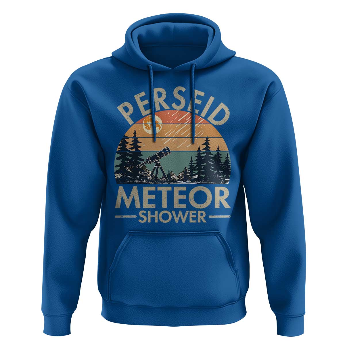 Perseid Meteor Shower Hoodie Vintage Astronomy Lover