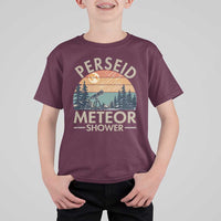 Perseid Meteor Shower T Shirt For Kid Vintage Astronomy Lover