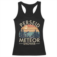 Perseid Meteor Shower Racerback Tank Top Vintage Astronomy Lover