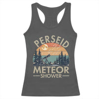 Perseid Meteor Shower Racerback Tank Top Vintage Astronomy Lover