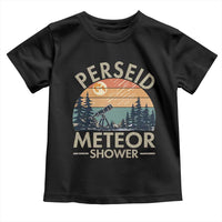 Perseid Meteor Shower Toddler T Shirt Vintage Astronomy Lover