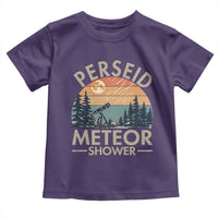 Perseid Meteor Shower Toddler T Shirt Vintage Astronomy Lover