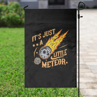 Funny Skull Meteorite Garden Flag Just A Little Meteor