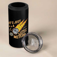 Funny Skull Meteorite 4 in 1 Can Cooler Tumbler Just A Little Meteor