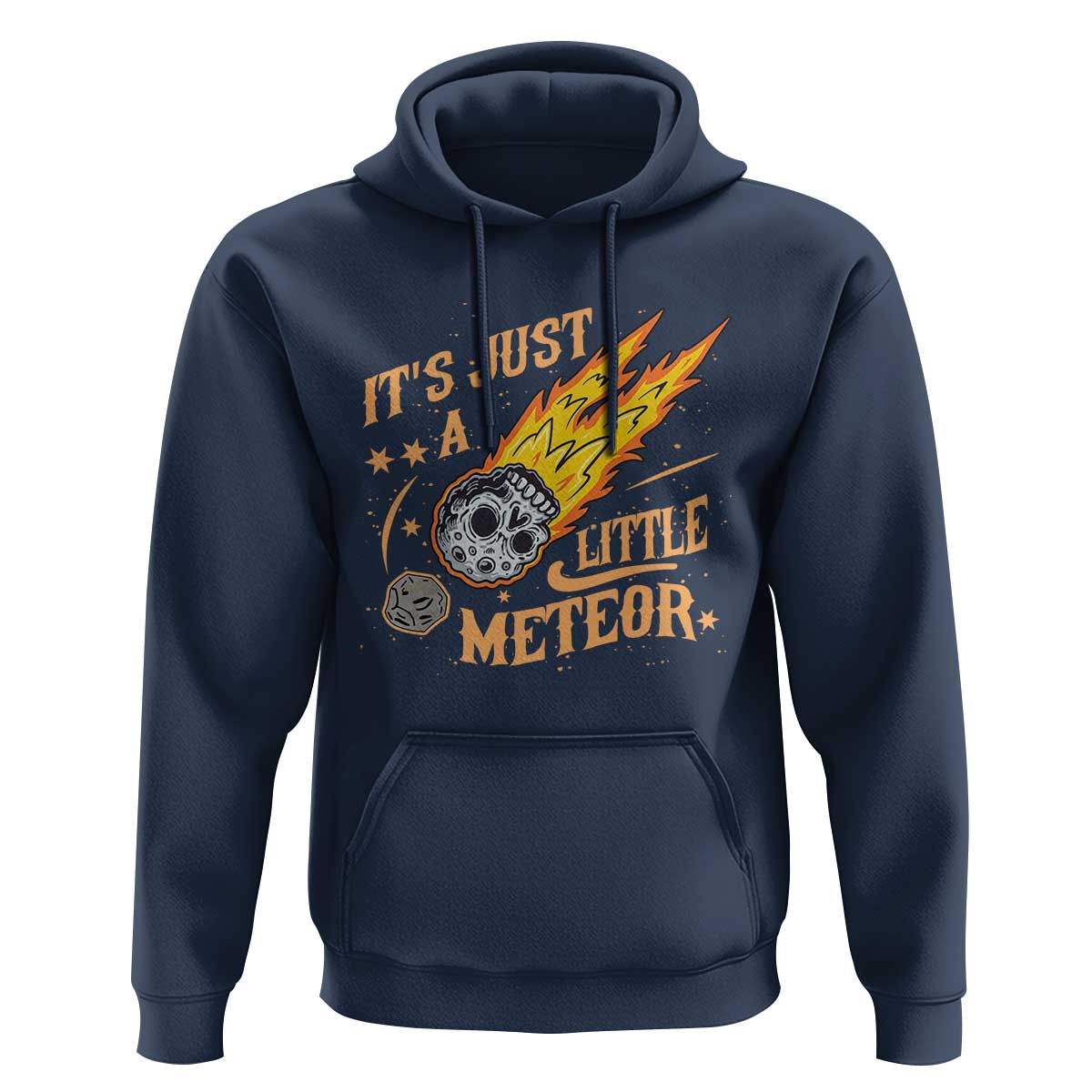 Funny Skull Meteorite Hoodie Just A Little Meteor