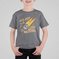 Funny Skull Meteorite T Shirt For Kid Just A Little Meteor