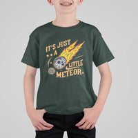 Funny Skull Meteorite T Shirt For Kid Just A Little Meteor