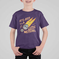 Funny Skull Meteorite T Shirt For Kid Just A Little Meteor